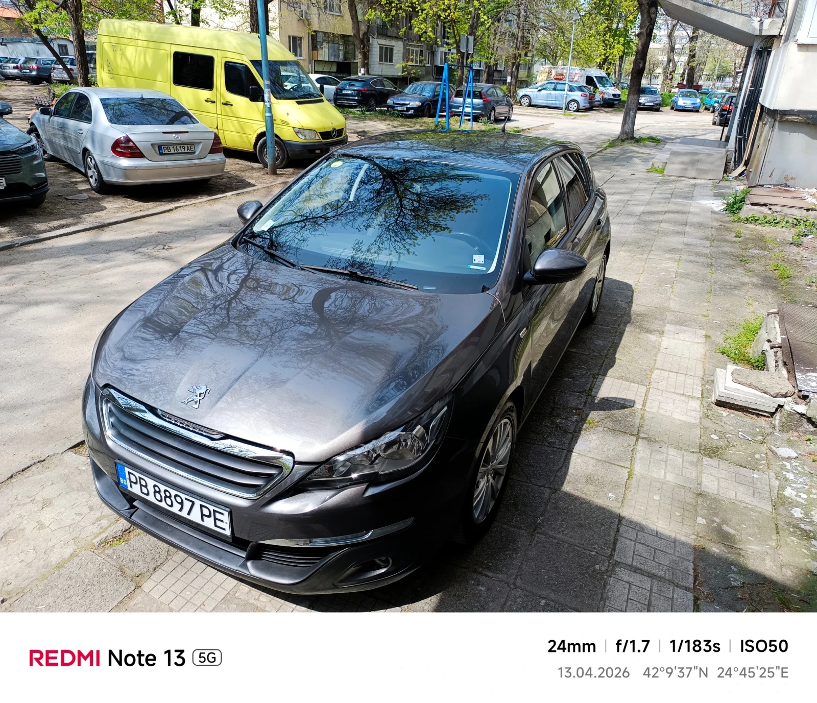 Peugeot 308 1.6hdi, снимка 2 - Автомобили и джипове - 54179925