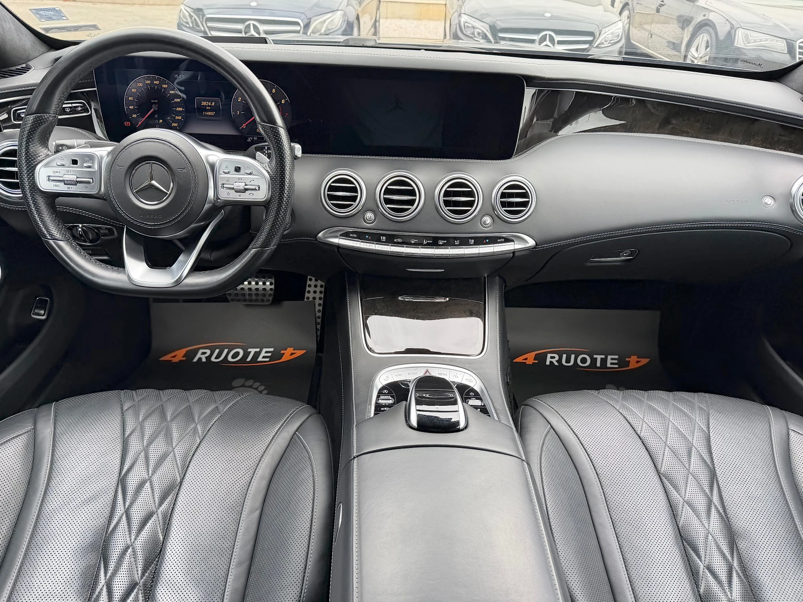 Mercedes-Benz S 560 i Face 4Matic * SVAROWSKI* /DESIGNO/ MAX FULL, снимка 9 - Автомобили и джипове - 54206888