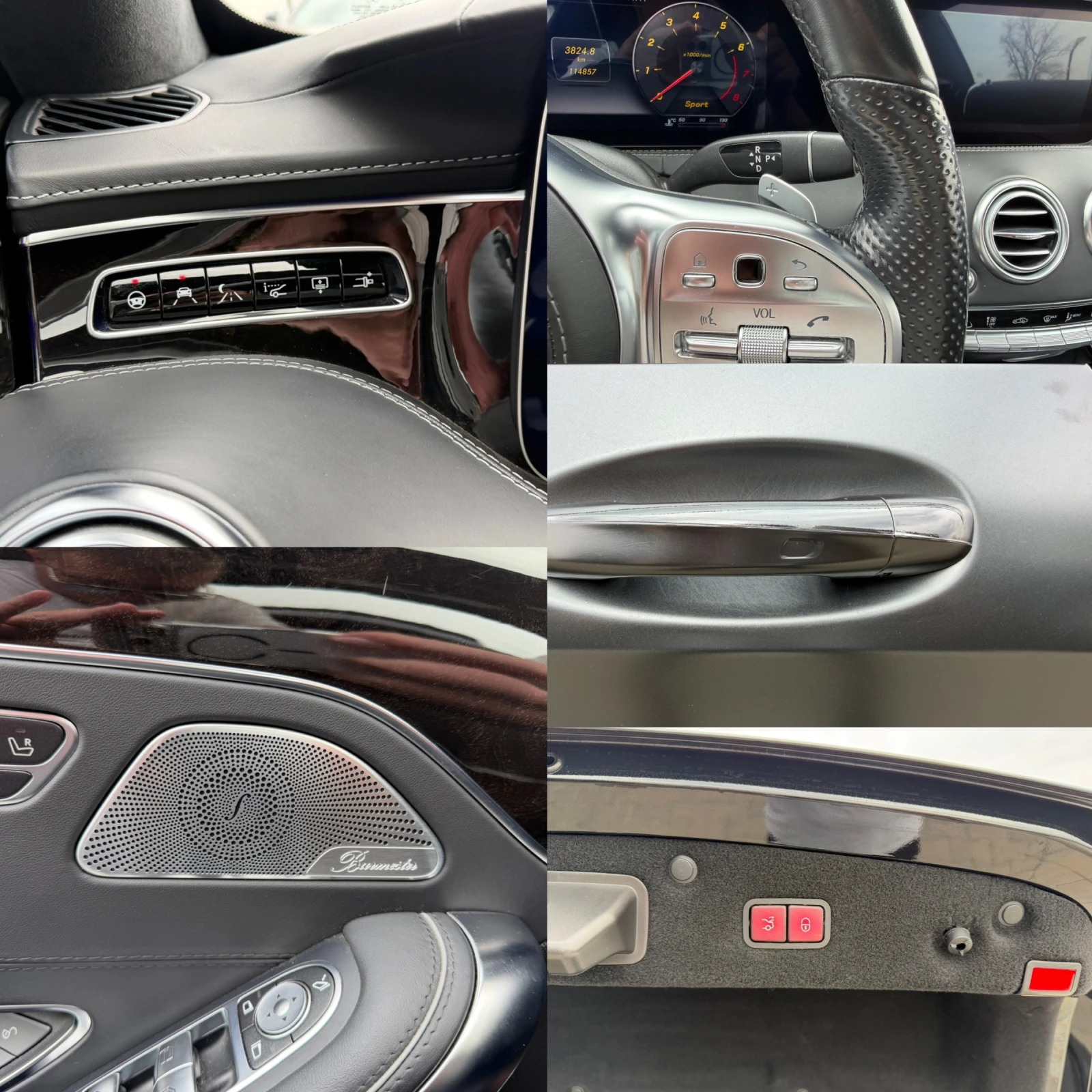 Mercedes-Benz S 560 i Face 4Matic * SVAROWSKI* /DESIGNO/ MAX FULL, снимка 15 - Автомобили и джипове - 54206888