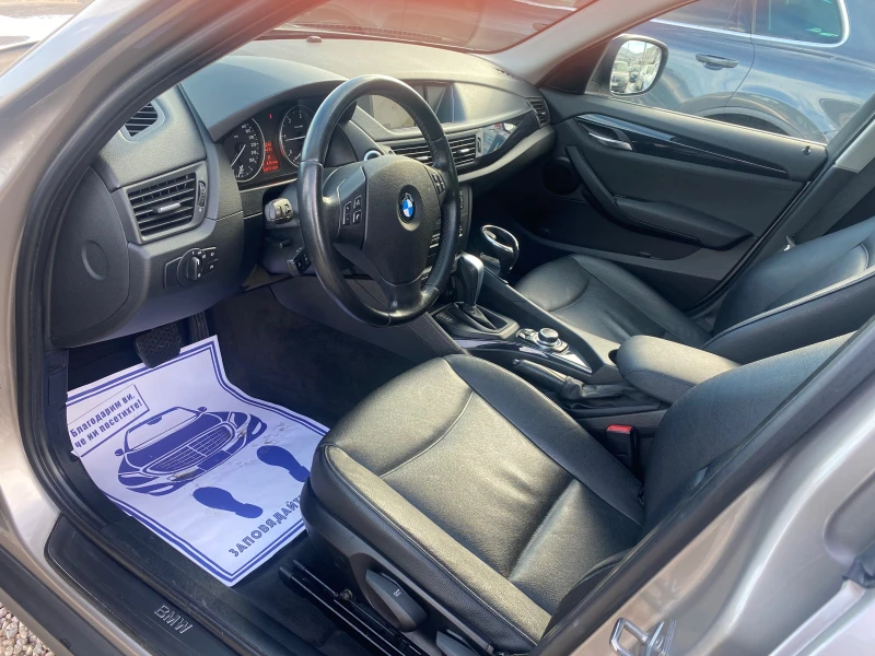 BMW X1 2.0d, X-drive, АВТОМАТИК, НАВИ, КАМЕРА, КОЖА, XENO, снимка 8 - Автомобили и джипове - 48693831