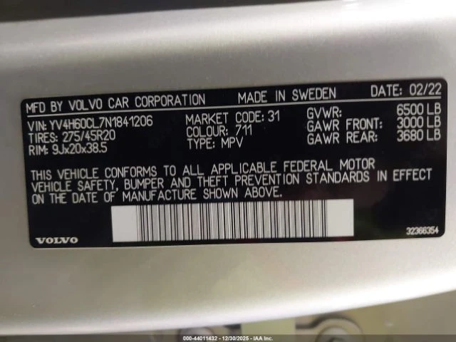 Volvo Xc90 Фиксирана крайна цена до България , снимка 16 - Автомобили и джипове - 53587632