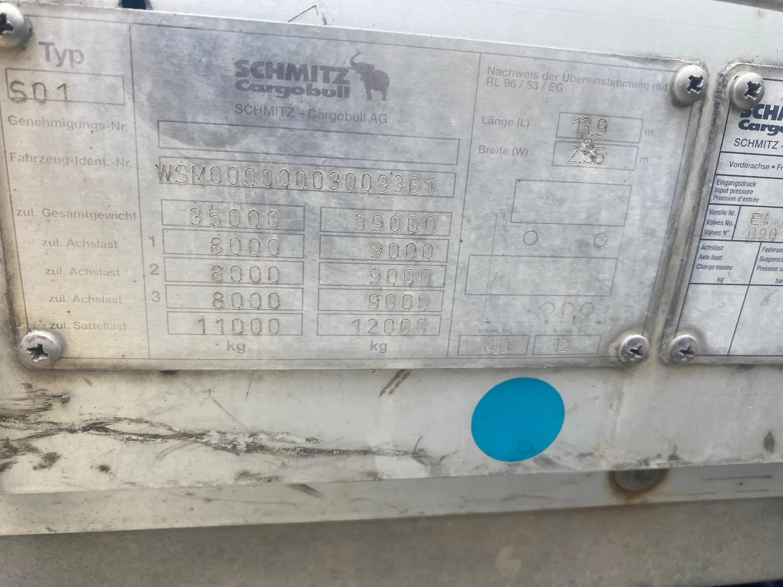 За камион Други SCMITZ, снимка 17 - Ремаркета - 56303471