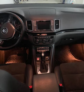 VW Sharan 2.0 TDI, 184к.с., Highline, 4 Motion, 7 места, снимка 8