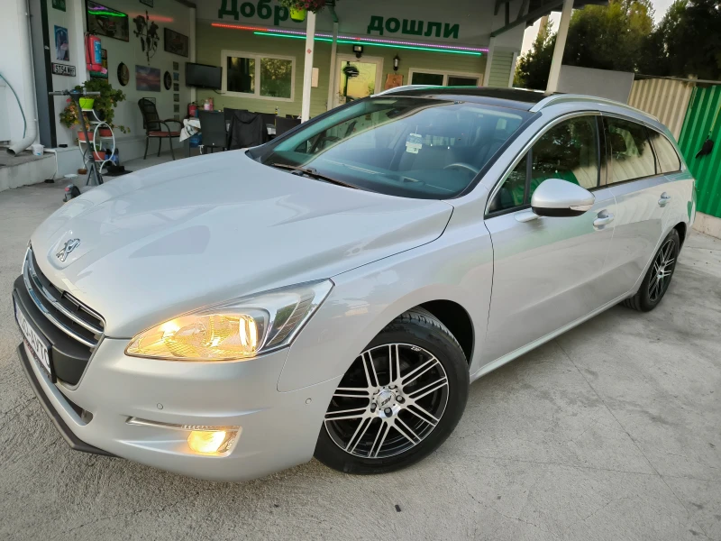 Peugeot 508 1, 6HDI-114k.HABИ, ПАНОРАМА, LED, FACELIFTПЕРФЕКТЕ, снимка 2 - Автомобили и джипове - 47690430