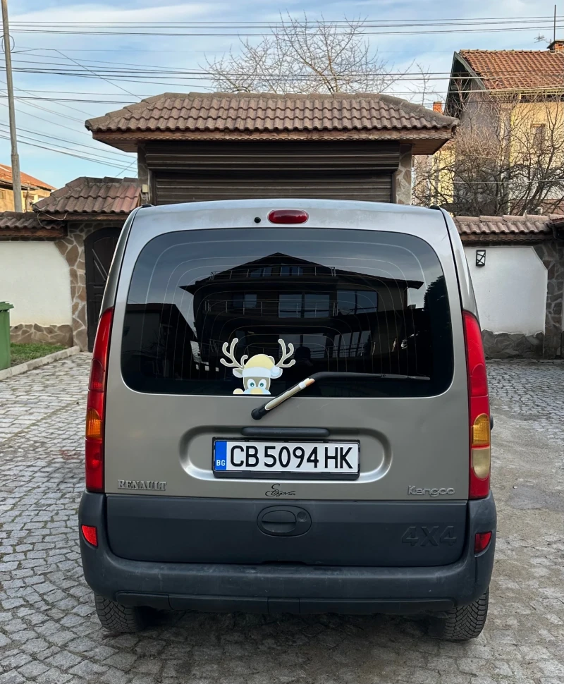 Renault Kangoo 1.9dci/ 4x4 без кардан , снимка 5 - Автомобили и джипове - 48490920