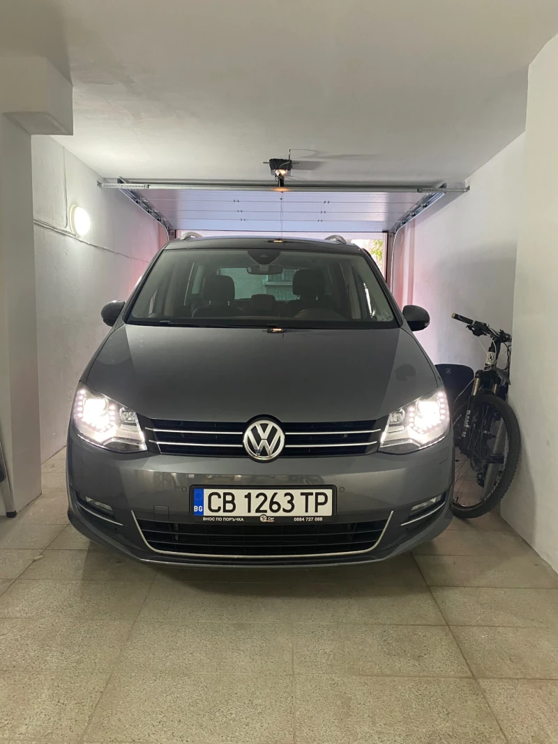 VW Sharan 2.0 TDI, 184к.с., 4 MOTION, 7 МЕСТА, снимка 2 - Автомобили и джипове - 53306021