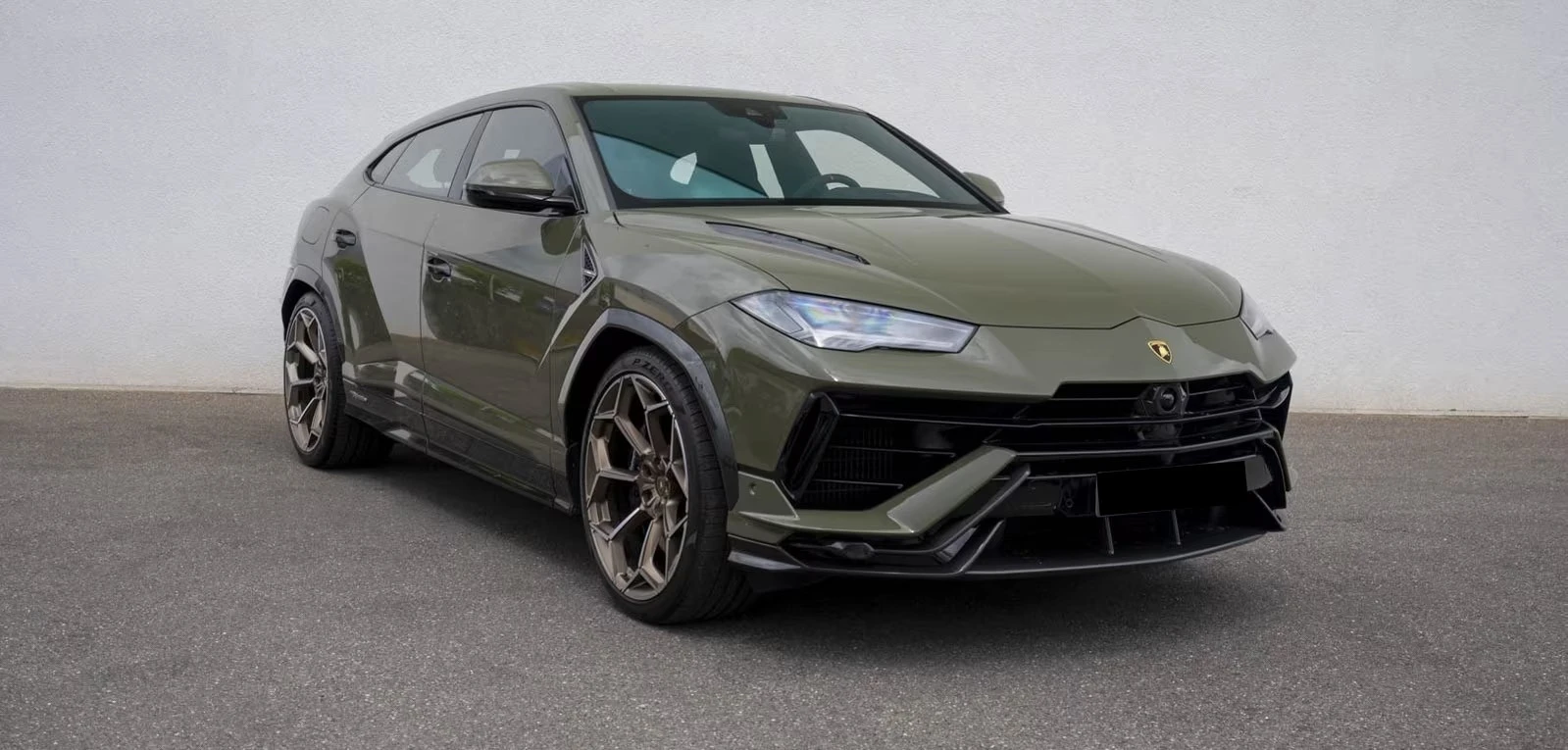 Lamborghini Urus Performante Verde Turbine Lucido
