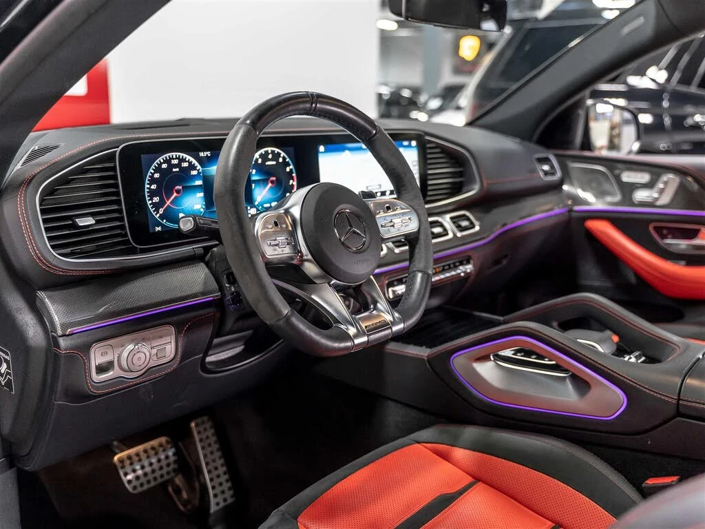 Mercedes-Benz GLE 53 4MATIC AMG 4MATIC+ | BURMESTER| HUD| DISTRONIC| ОБДУХ| , снимка 5 - Автомобили и джипове - 54883731