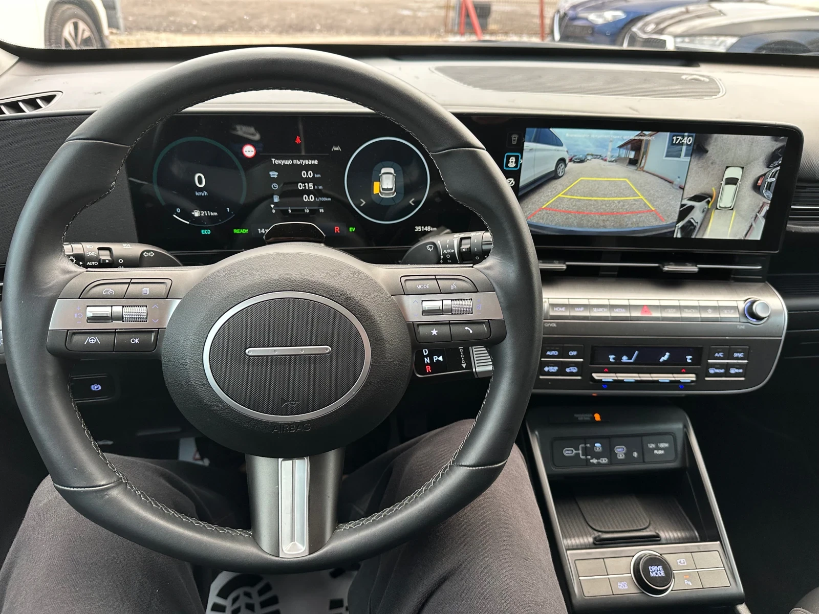 Hyundai Kona Бензин Хибрид, снимка 14 - Автомобили и джипове - 56743779