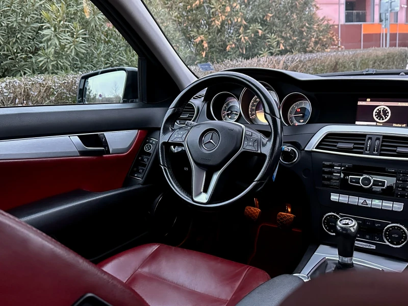 Mercedes-Benz C 220 CDI (180) EXCLUSIVE RED EDITION AVANTGARDE FACE, снимка 9 - Автомобили и джипове - 50089886