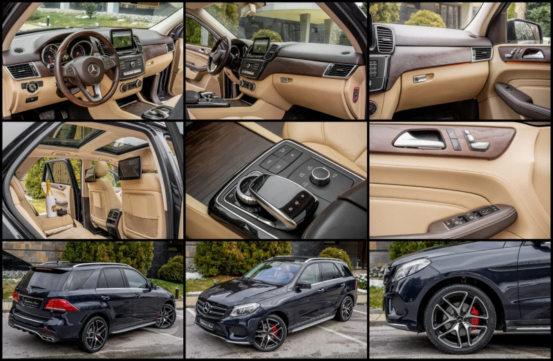 Mercedes-Benz GLE 350 d* 4MATIC* AMG* 9G* PANORAMA* 3XTV* DESIGN* KEYLES, снимка 17 - Автомобили и джипове - 53103296