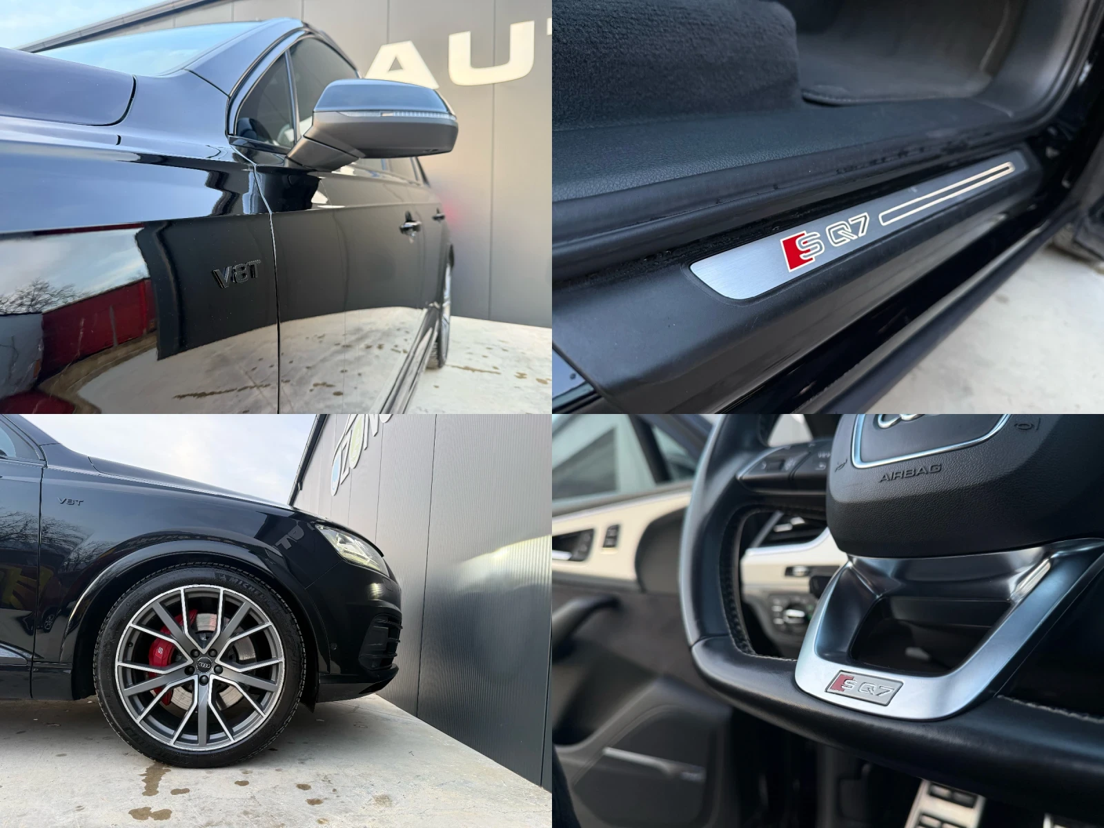 Audi SQ7 4.0 V8/Black Edition/Панорама/360 - изображение 7