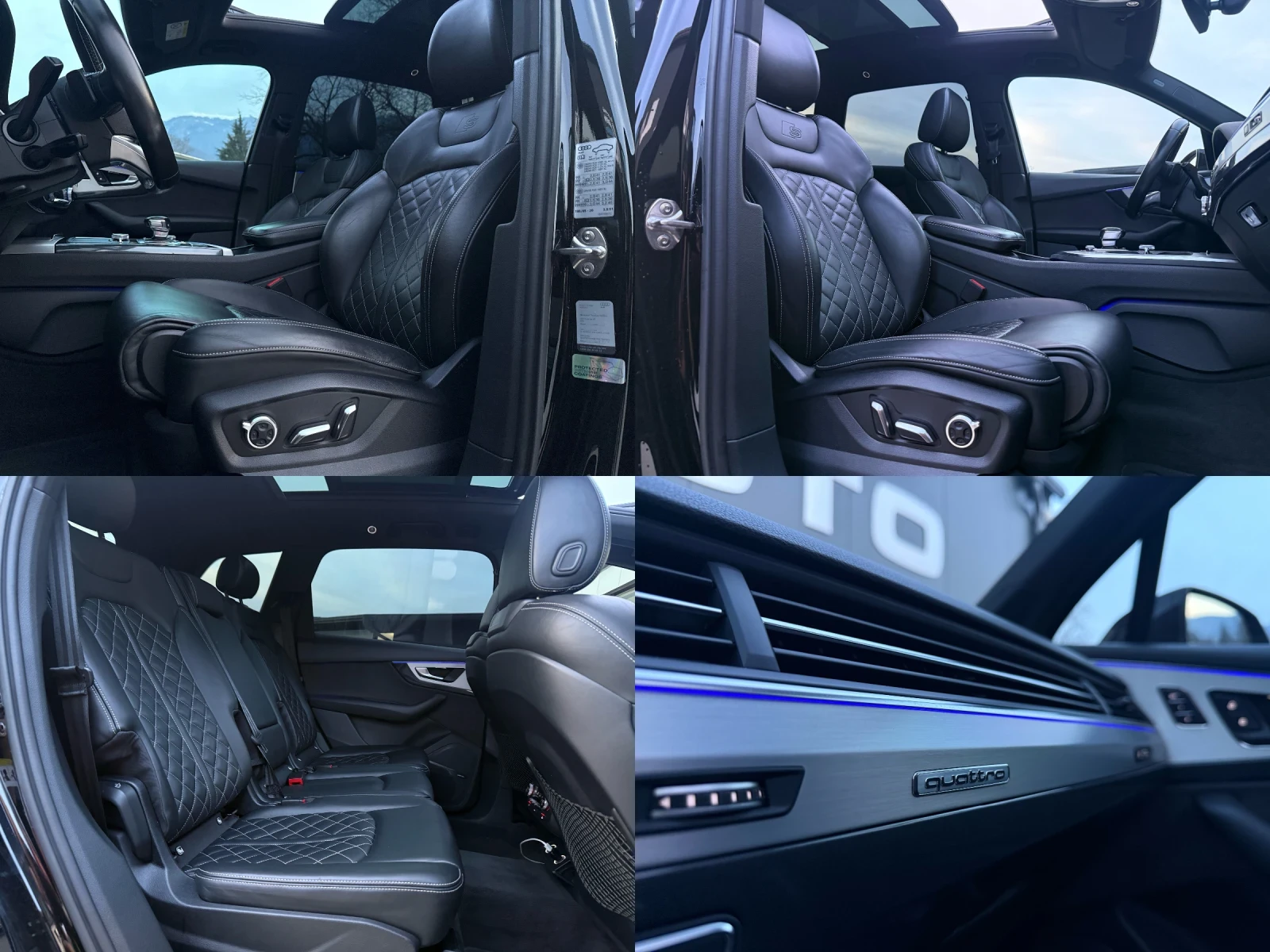 Audi SQ7 4.0 V8/Black Edition/Панорама/360 - изображение 10