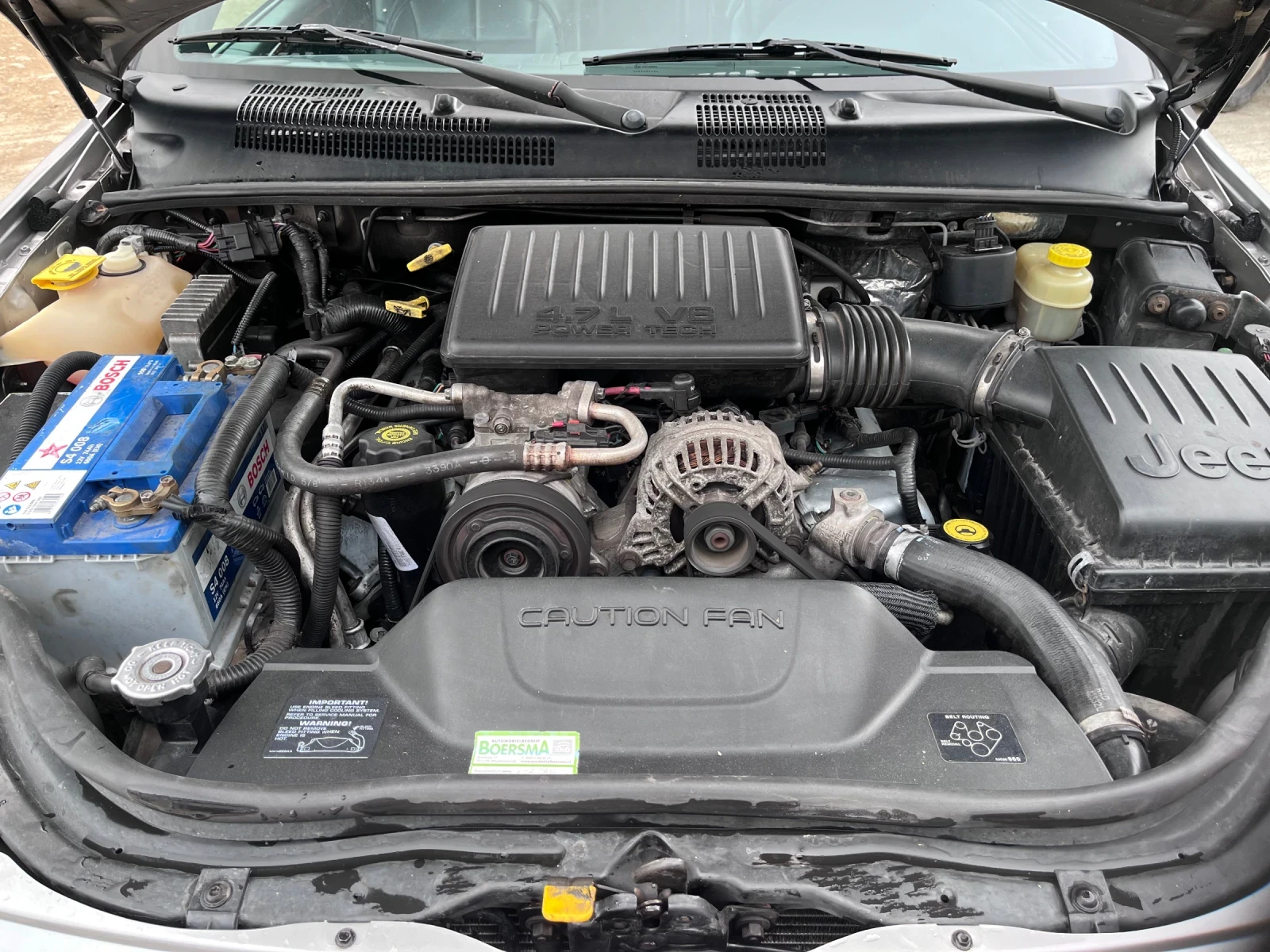 Jeep Grand cherokee 4.7 v8 Limited, снимка 9 - Автомобили и джипове - 54269012