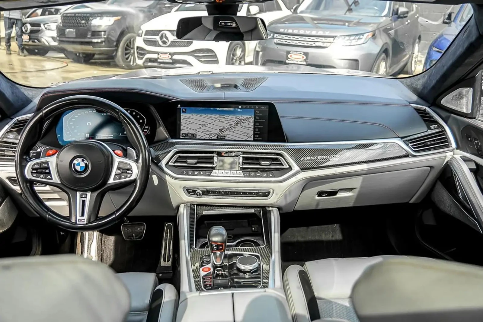 BMW X6 M COMPETITION* FIRST EDITION* LASER* DIS* МАСАЖ* H, снимка 8 - Автомобили и джипове - 56317313