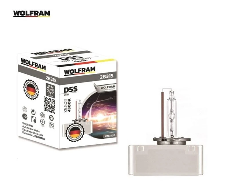 КРУШКИ WOLFRAM D5S 25W XENARC 4300K, снимка 1 - Части - 34391043