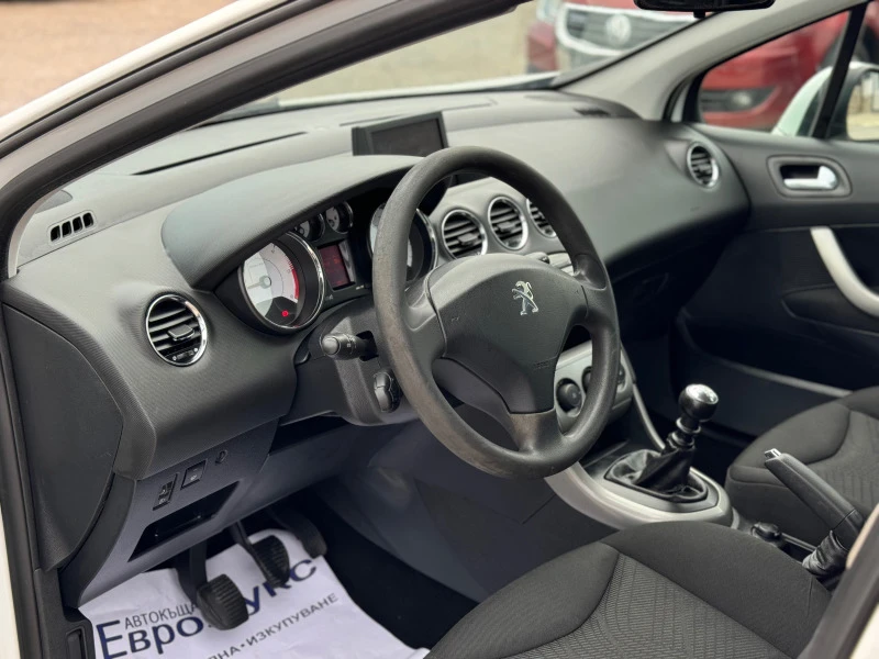 Peugeot 308 1.6HDI 112кс 6ск КЛИМАТИК НАВИГАЦИЯ , снимка 10 - Автомобили и джипове - 46682079