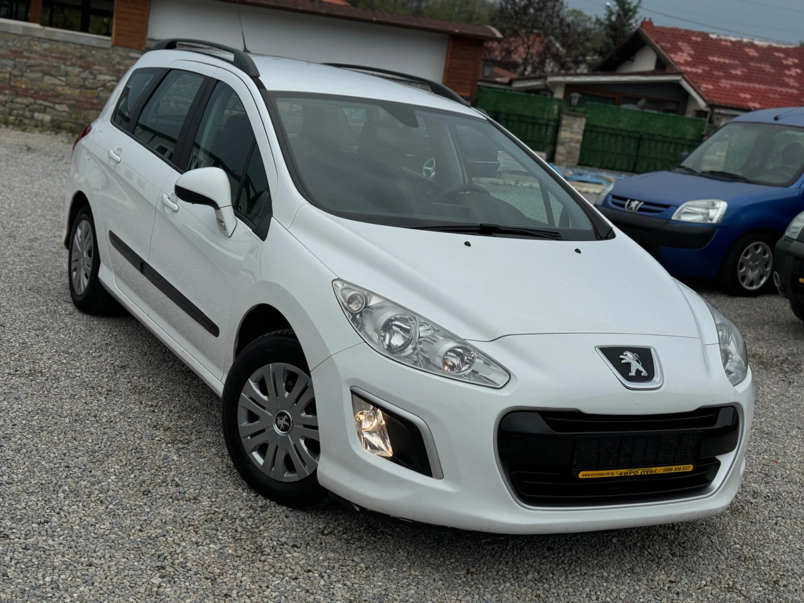 Peugeot 308 1.6HDI 112кс 6ск КЛИМАТИК НАВИГАЦИЯ  - [1] 