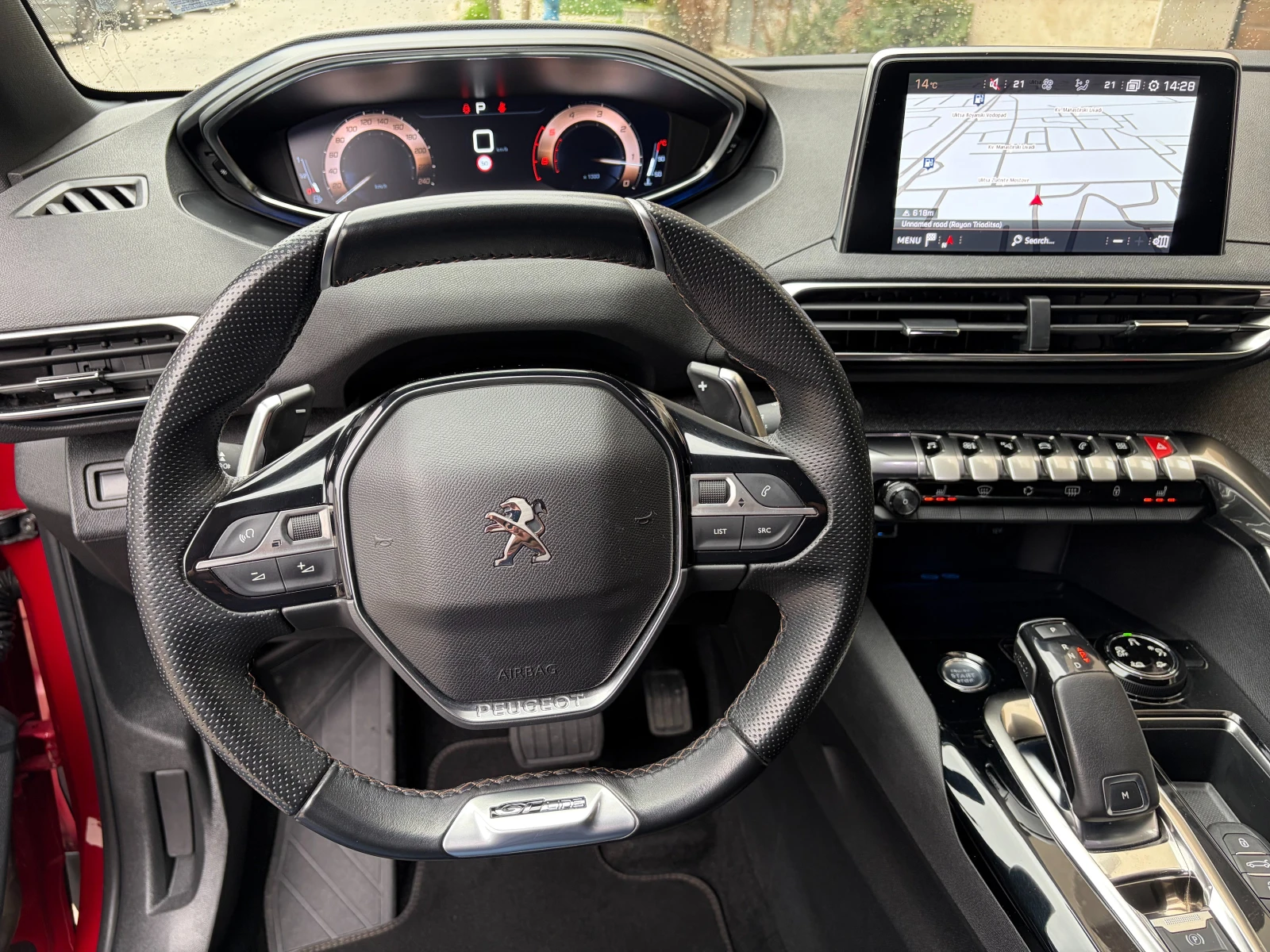 Peugeot 3008 2.0 BlueHDi GT Line, снимка 9 - Автомобили и джипове - 54208142