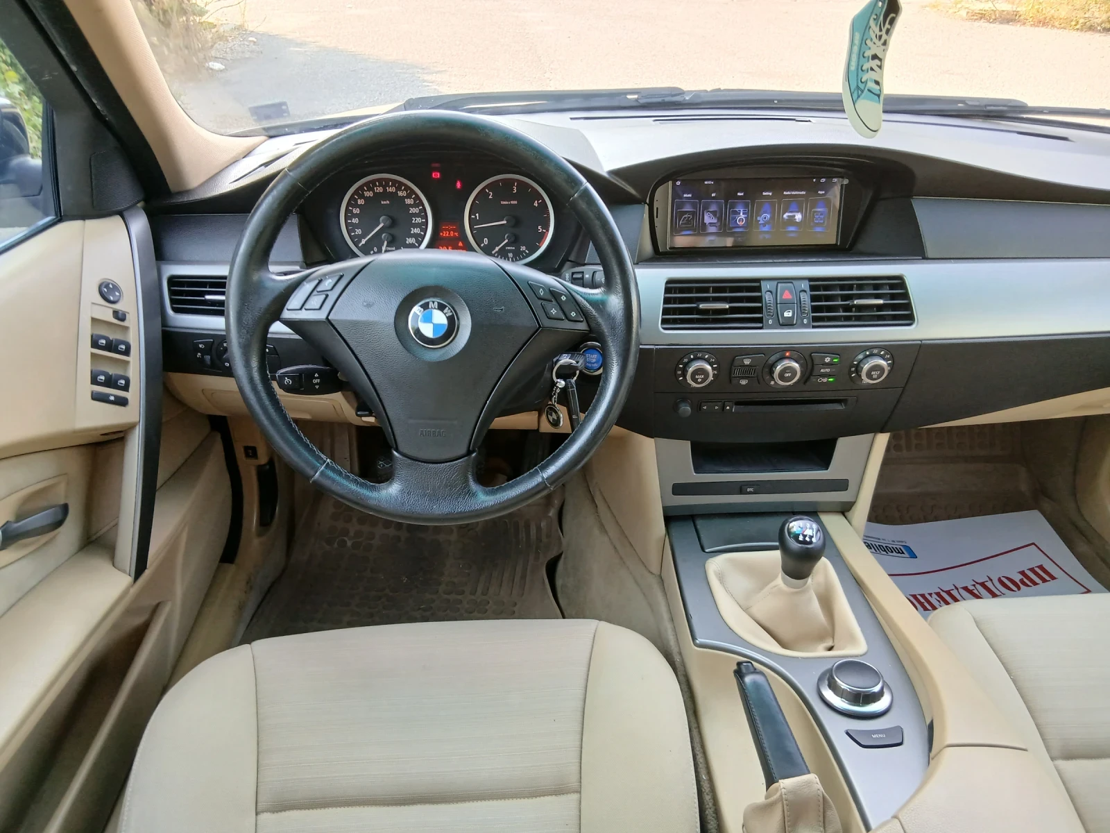 BMW 525 2.5 tdi 177 к.с. мултимедия, снимка 11 - Автомобили и джипове - 56016225