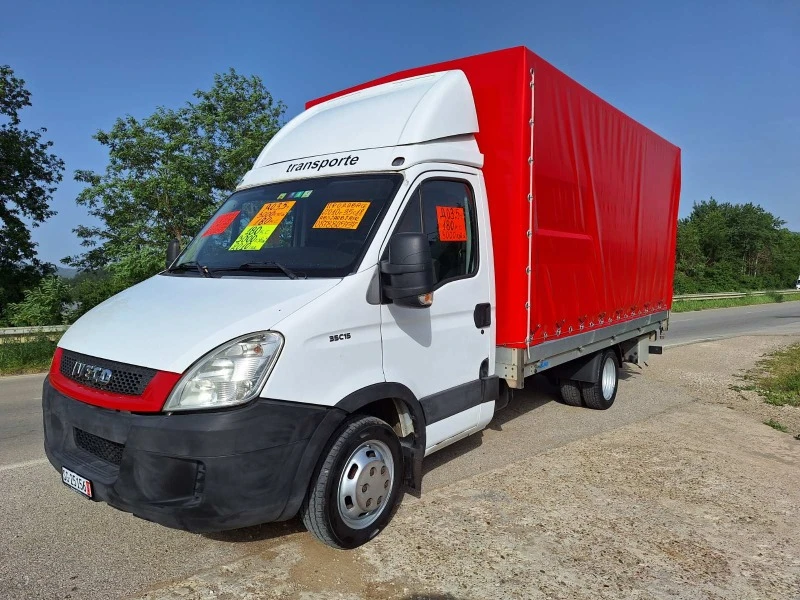 Iveco 35c18 ДО 3, 5т. ПАДАЩ БОРД 4, 2м. дълъг ШВЕЙЦАРИЯ, снимка 1 - Бусове и автобуси - 46146092