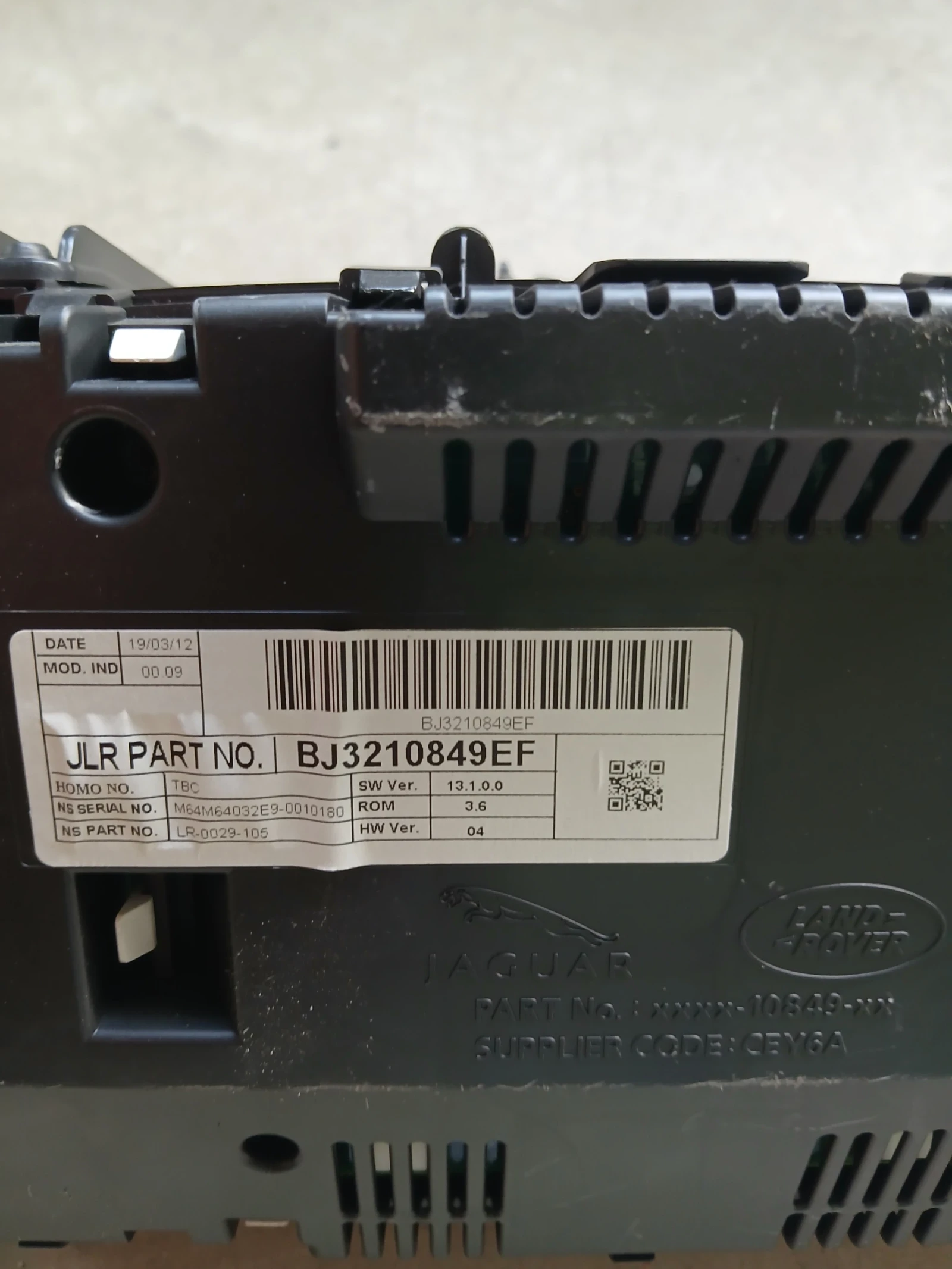 BJ3210849EF километраж Renge Rover Evoque , снимка 3 - Части - 55187622