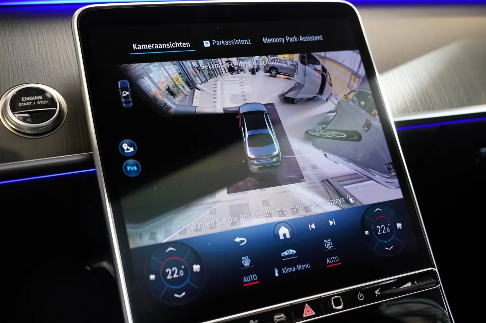 Mercedes-Benz S 63 AMG 4MATIC E-PERFORMANCE LONG BURMESTER HEAD UP 360CAM, снимка 9 - Автомобили и джипове - 54220356