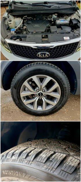 Kia Sportage 1.6i LED КАМЕРА NAVI ПОДГРЕВ НОВИ ЗИМНИ ГУМИ, снимка 17