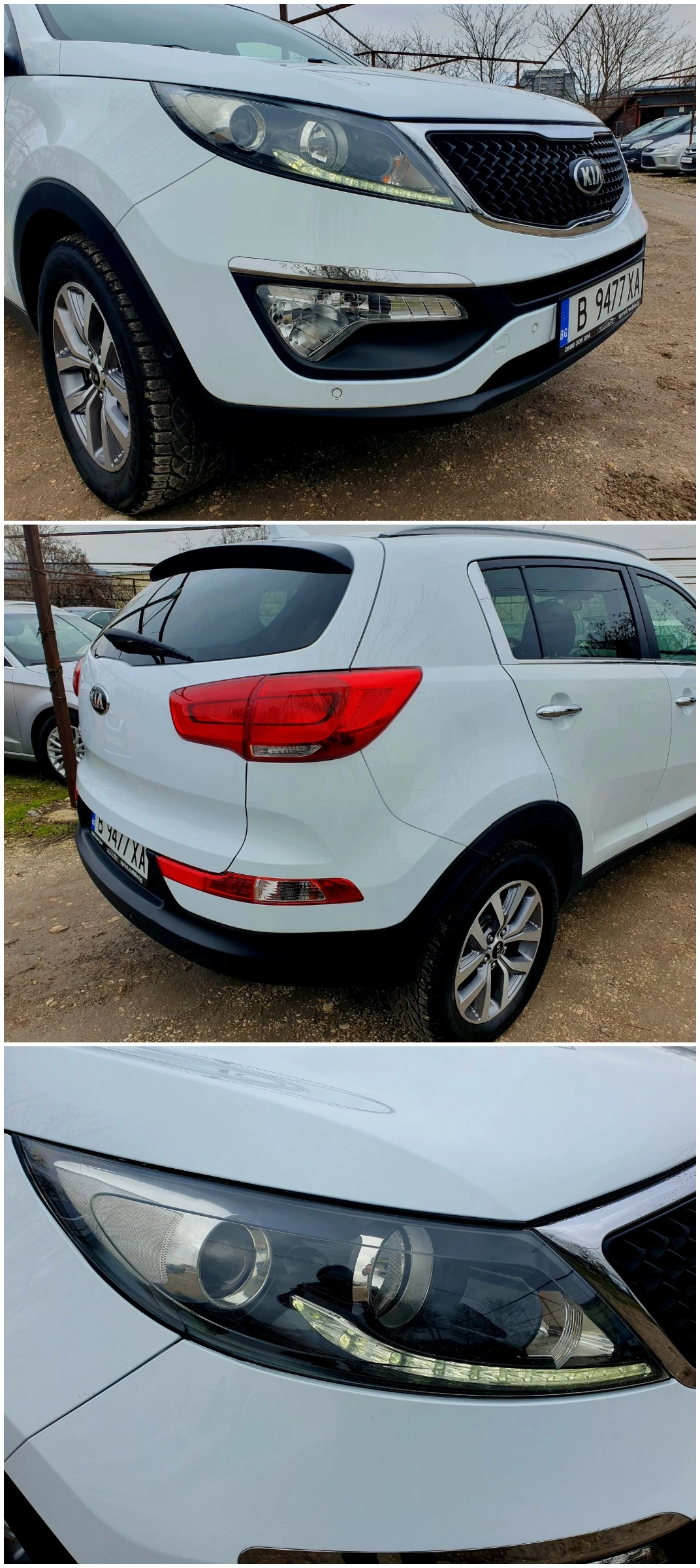 Kia Sportage 1.6i LED КАМЕРА NAVI ПОДГРЕВ НОВИ ЗИМНИ ГУМИ, снимка 6 - Автомобили и джипове - 54403757