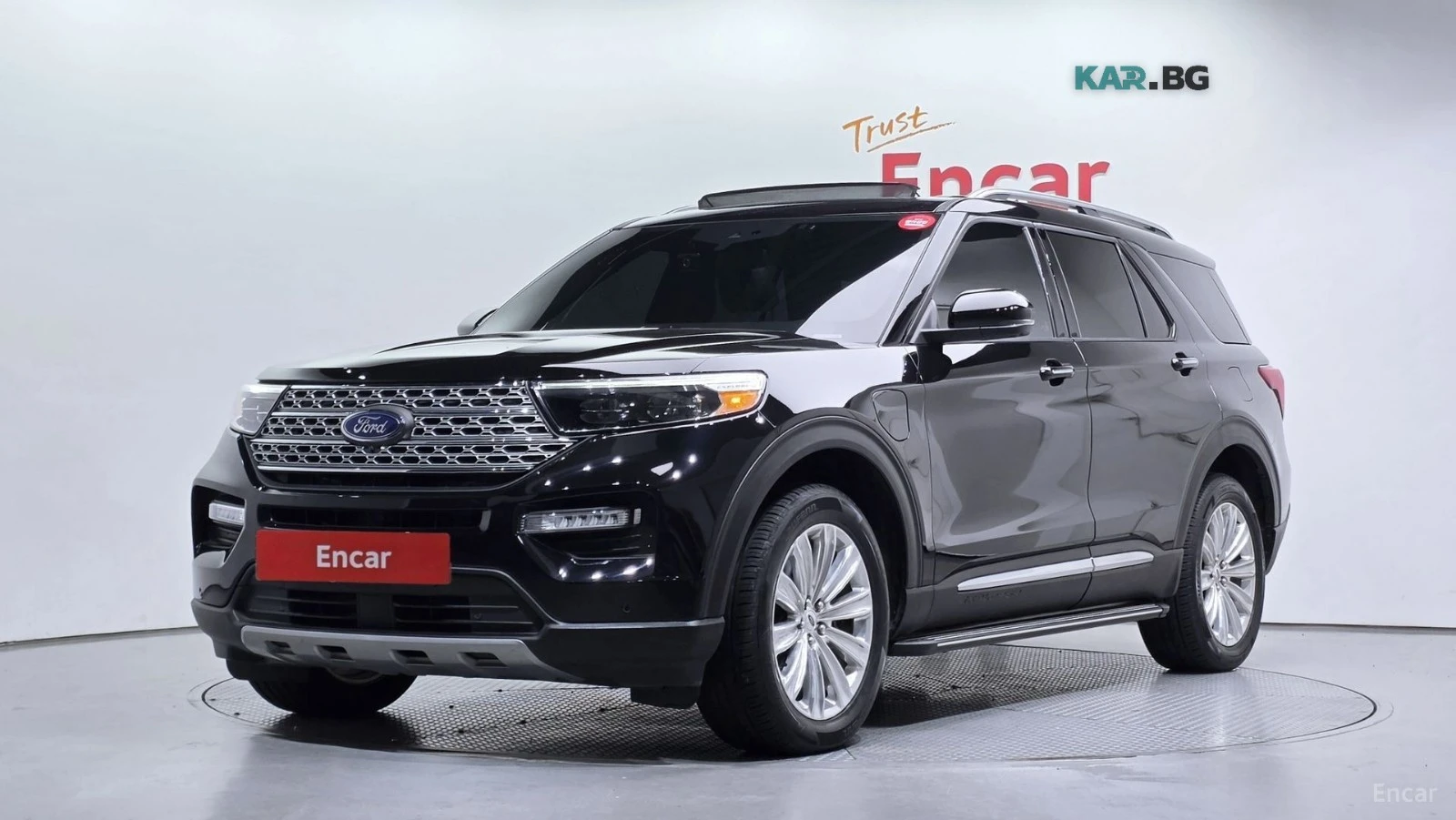 Ford Explorer 3.0 PHEV* DISTRONIC* 360* ПОДГРЕВ* ОБДУХВАНЕ* 