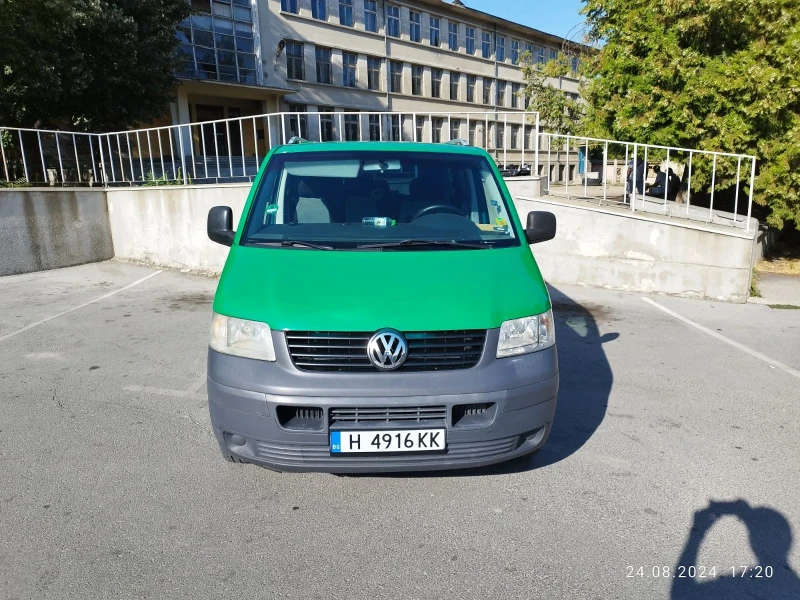 VW T5 1.9 105коня дългабаза 9места, снимка 1 - Бусове и автобуси - 47019023