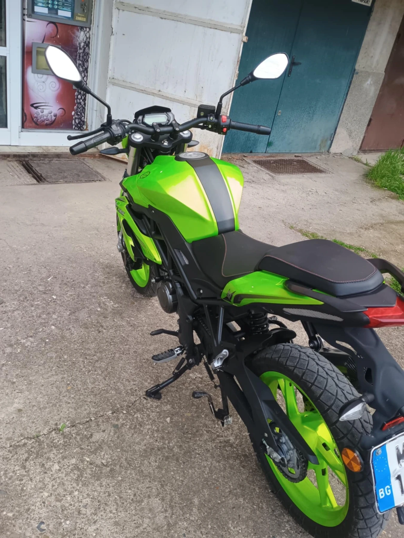 Benelli 125 Зелен металик, снимка 5 - Мотоциклети и мототехника - 55387915