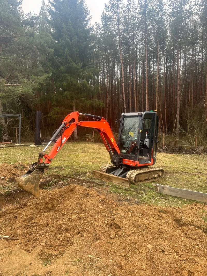 Багер Kubota U27-4, снимка 6 - Индустриална техника - 53576228