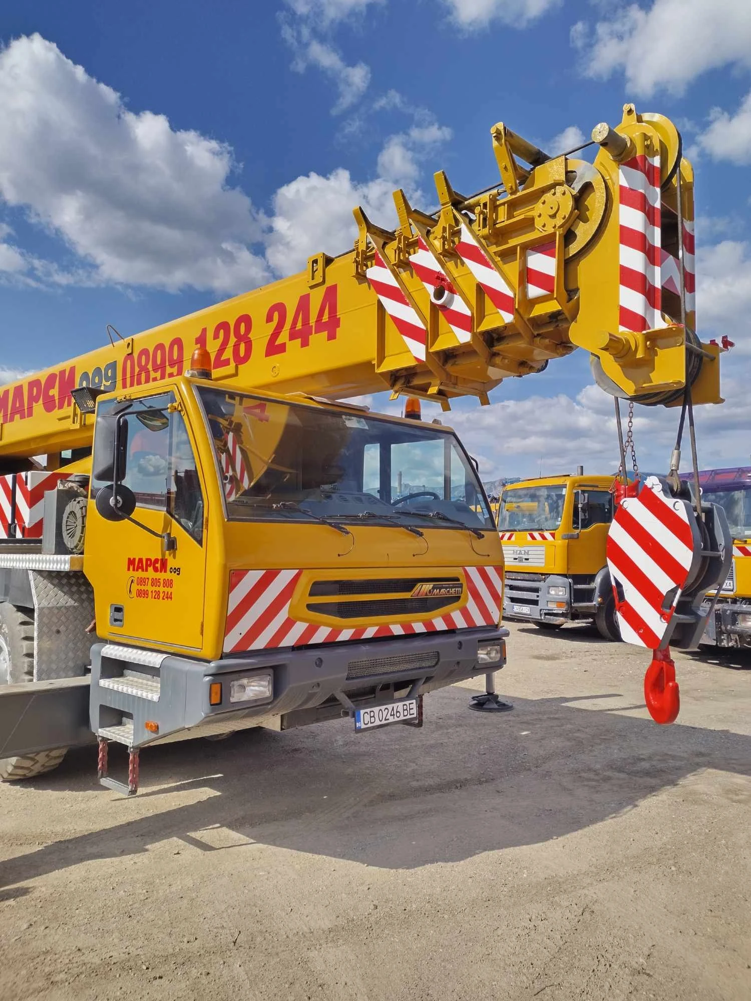 Автокран Друга марка MARCHETTI MG60.3-II, снимка 1