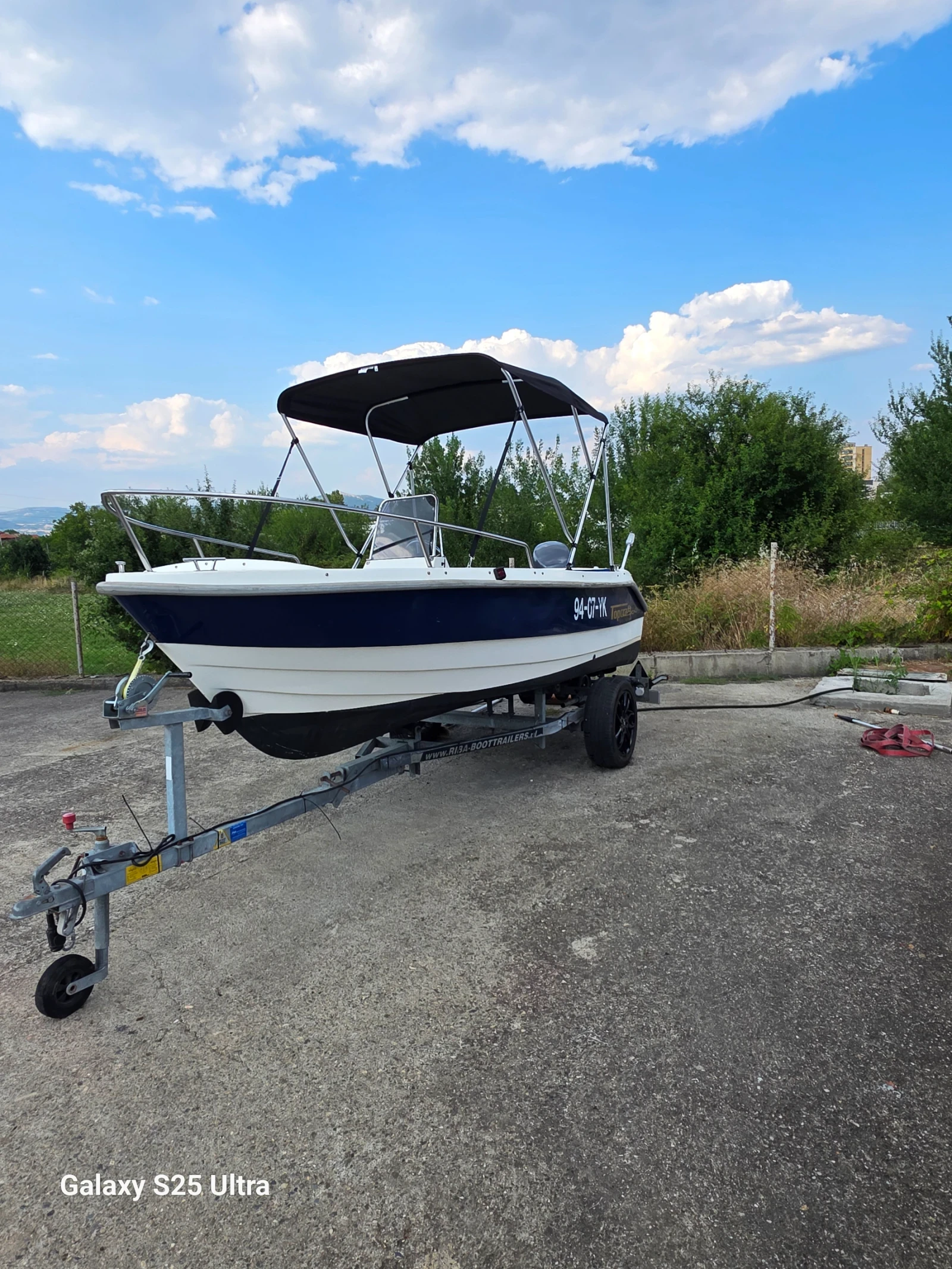 Лодка Собствено производство Topcraft Cllasic Millennium, снимка 5 - Воден транспорт - 55725980