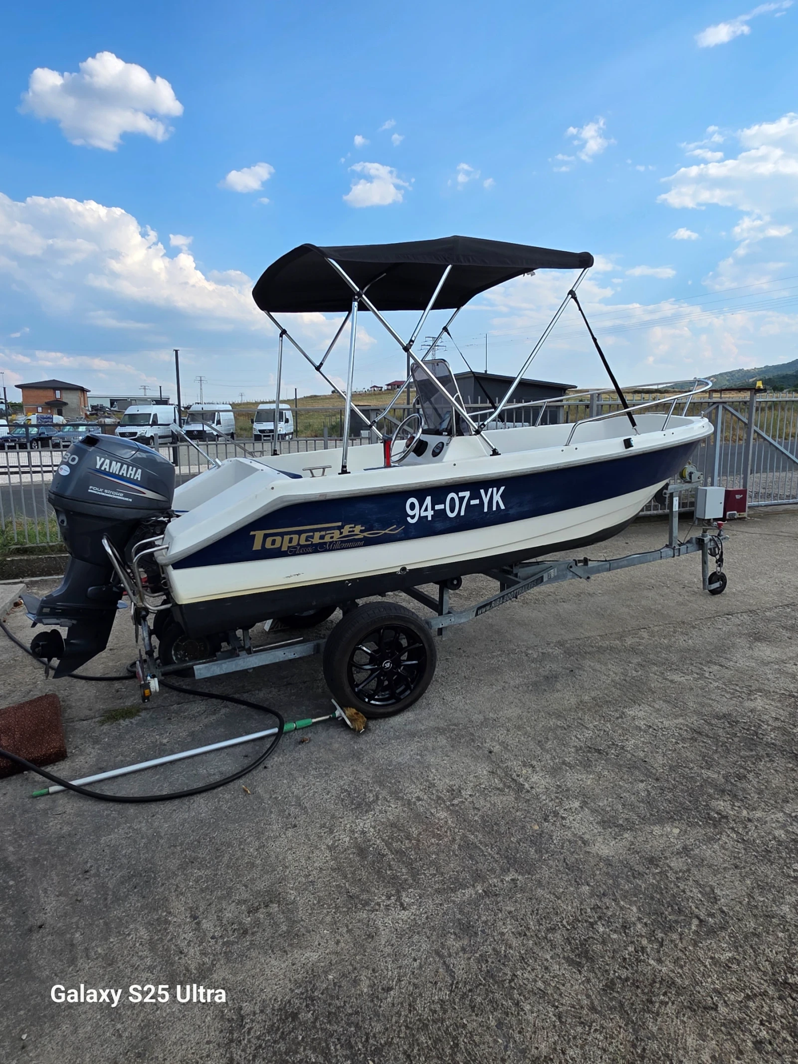 Лодка Собствено производство Topcraft Cllasic Millennium, снимка 2 - Воден транспорт - 55725980