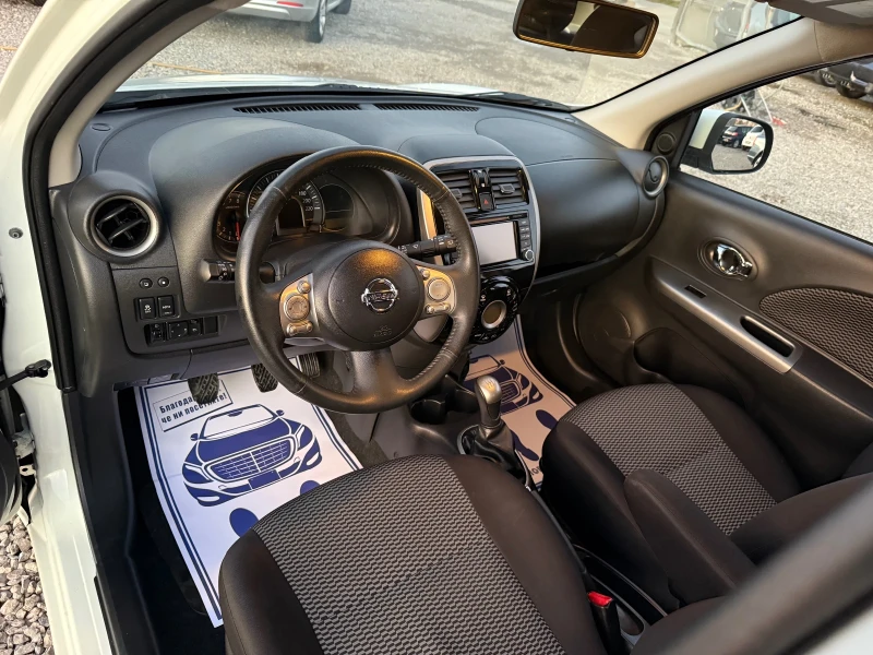 Nissan Micra 1.2i-80PS-NAVI, снимка 10 - Автомобили и джипове - 48396473