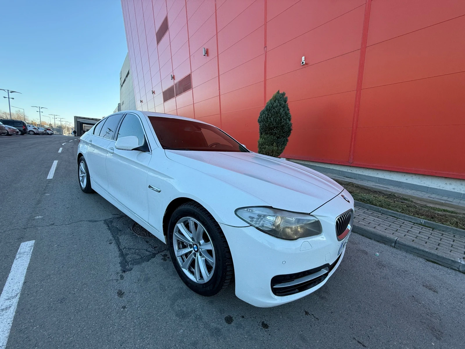 BMW 530 ПРОМО* КОЖА* 3.0D* Снежно* БЯЛ - [1] 