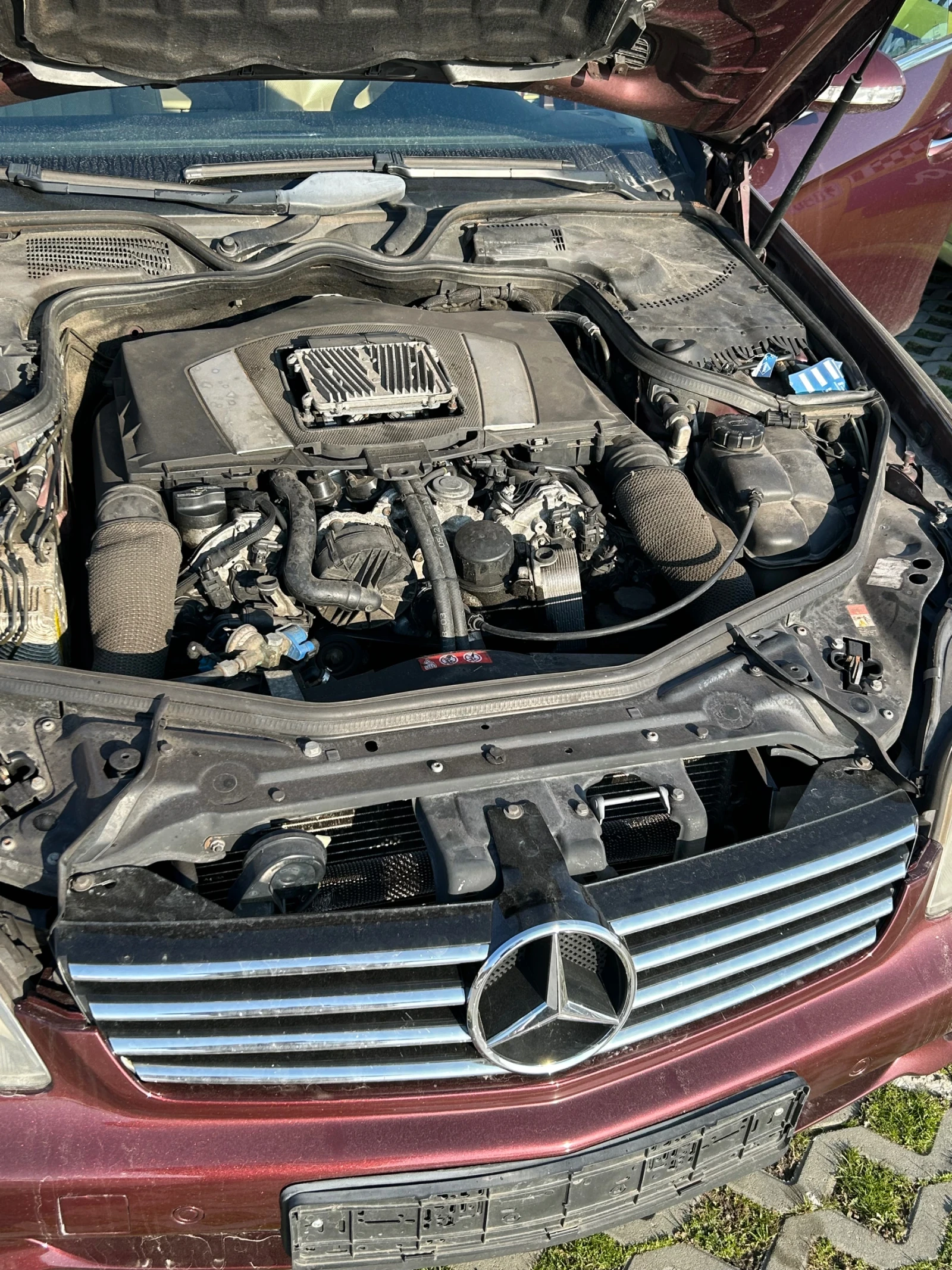 Mercedes-Benz CLS 350 3.5 бензин/газ, снимка 5 - Автомобили и джипове - 53733343