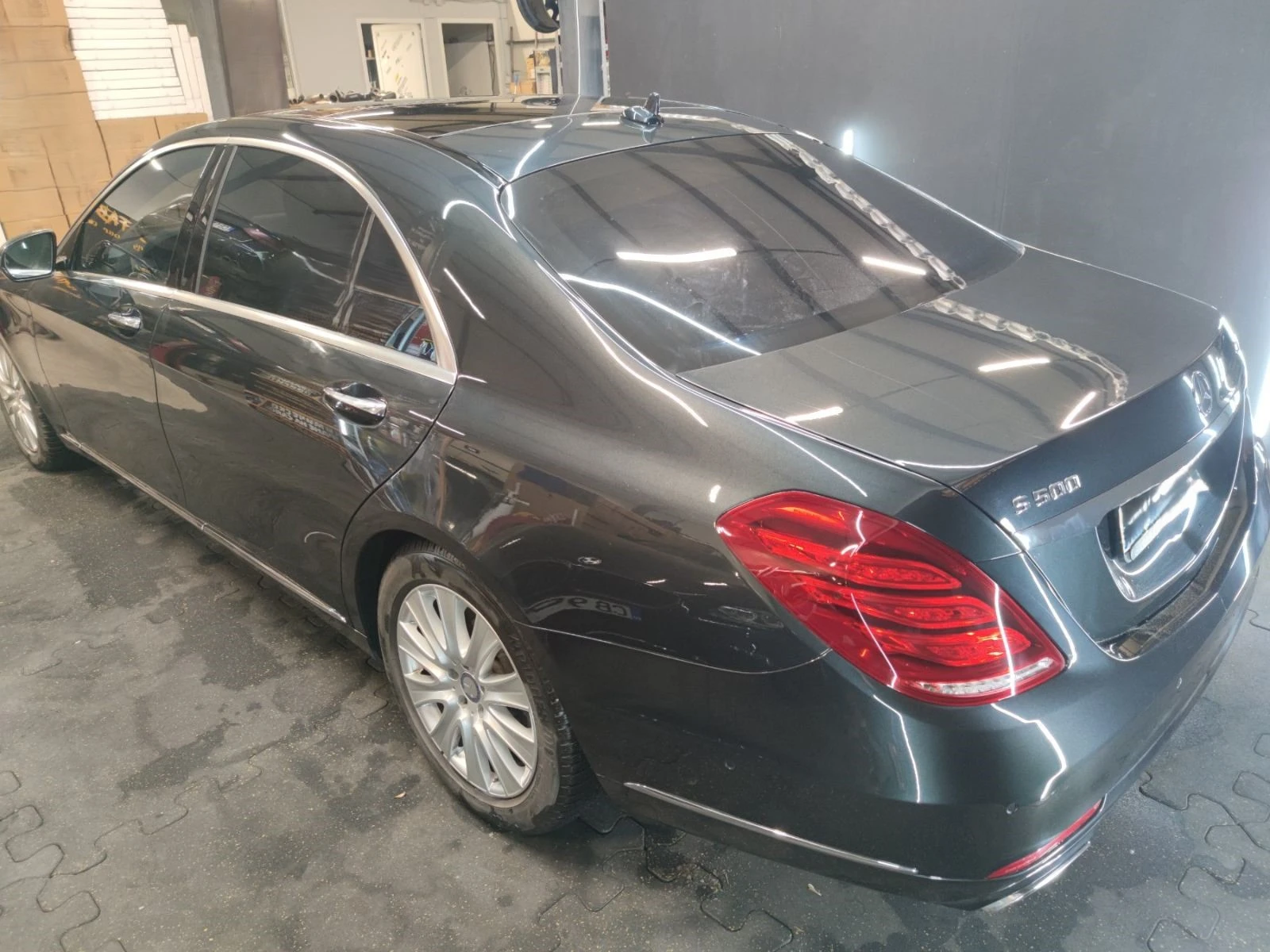 Mercedes-Benz S 500 4MATIC Long , снимка 8 - Автомобили и джипове - 55387463