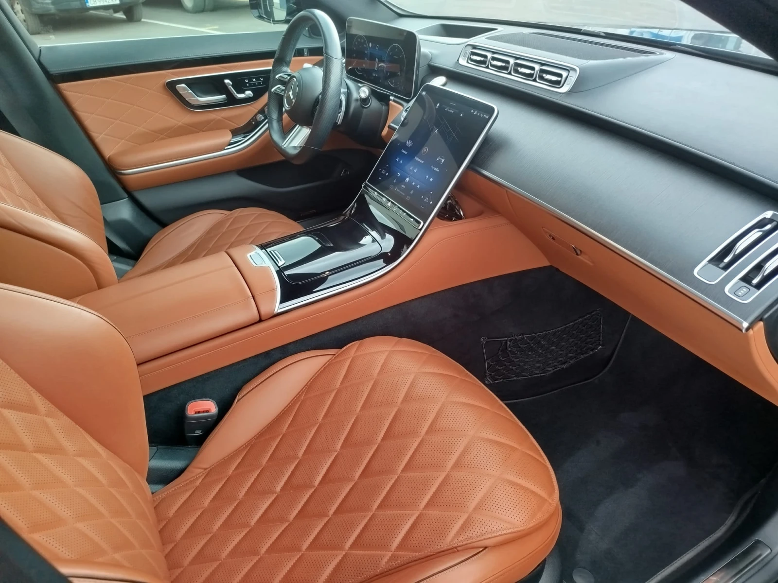 Mercedes-Benz S 400 D* AMG* 4M* LONG* BURMESTER* 360* PANO* , снимка 17 - Автомобили и джипове - 56256209