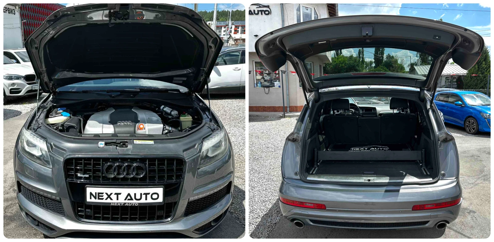 Audi Q7 3.0TDI 239HP 6+ 1 S LINE DISTRONIC BLIND SPOT EU5B, снимка 16 - Автомобили и джипове - 54701223