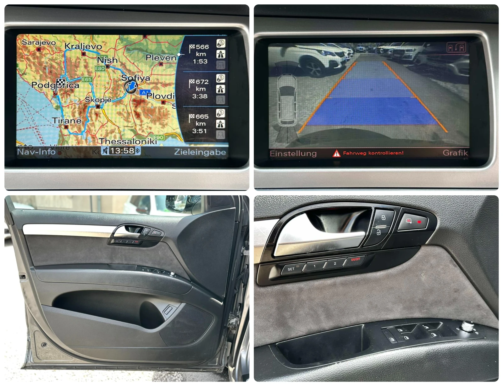 Audi Q7 3.0TDI 239HP 6+ 1 S LINE DISTRONIC BLIND SPOT EU5B, снимка 15 - Автомобили и джипове - 54701223