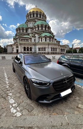 Mercedes-Benz S 580 AMG/MANUFAKTUR GRAPHITE/CARMINE RED - 199000 лв. - 47196044 | Car24.bg