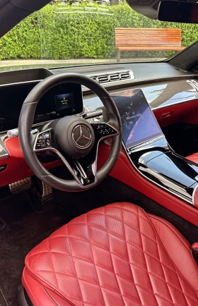 Mercedes-Benz S 580 AMG/MANUFAKTUR GRAPHITE/CARMINE RED - 199000 лв. - 47196044 | Car24.bg