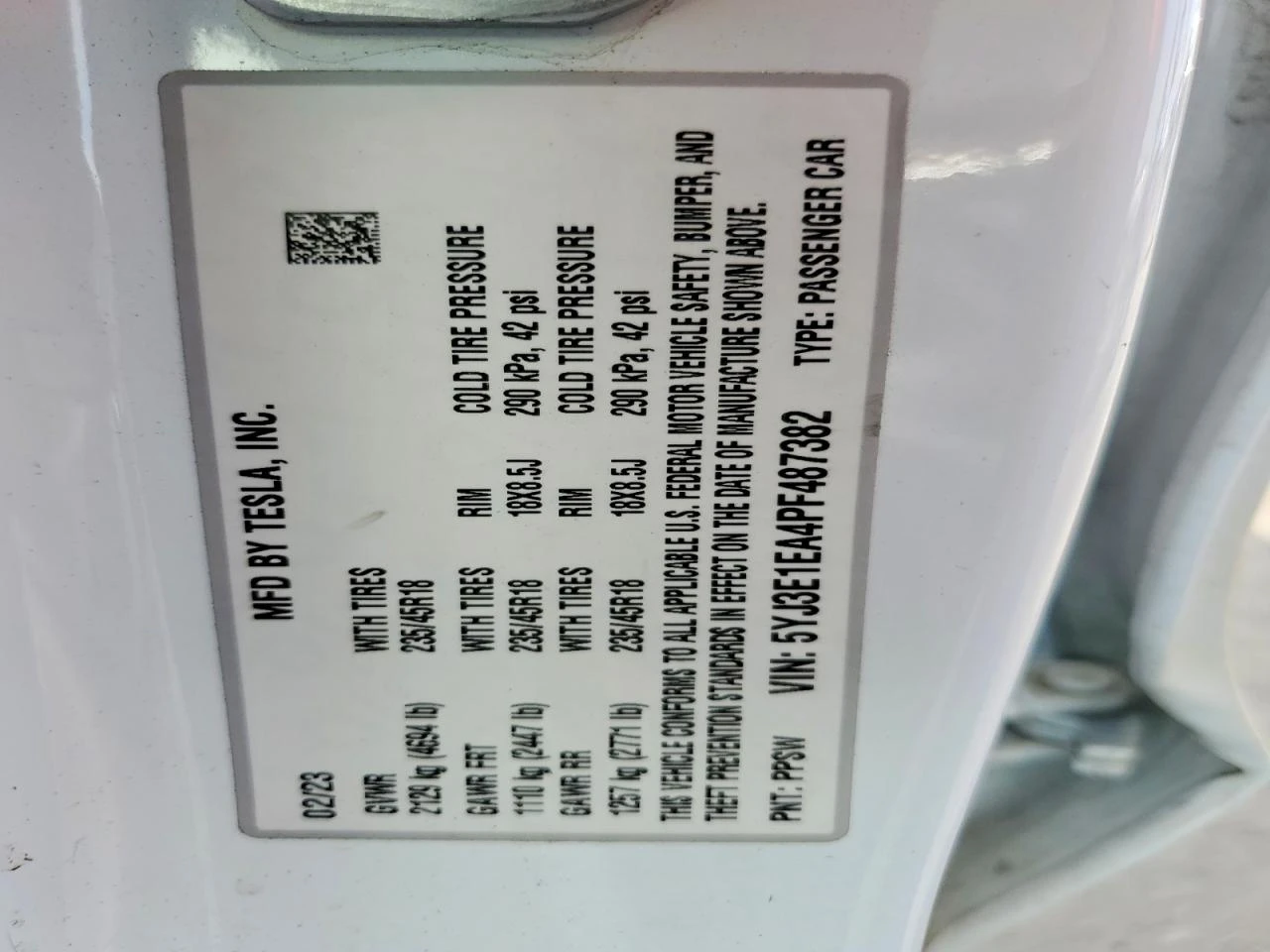 Tesla Model 3, снимка 12 - Автомобили и джипове - 54664123