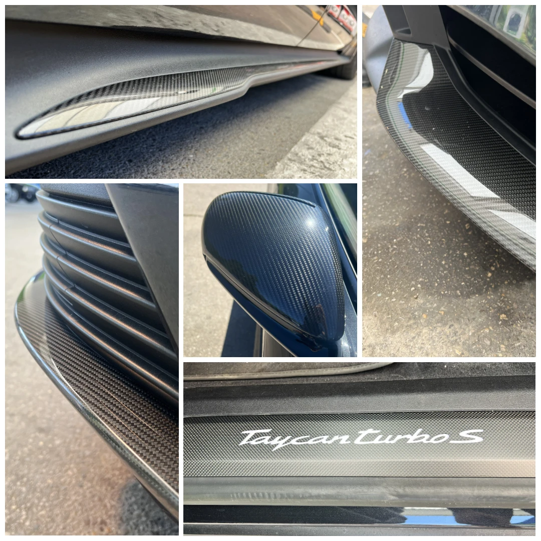 Porsche Taycan TURBO S / CARBON / CERAMIC / SPORT CHRONO / BOSE /, снимка 16 - Автомобили и джипове - 55725464
