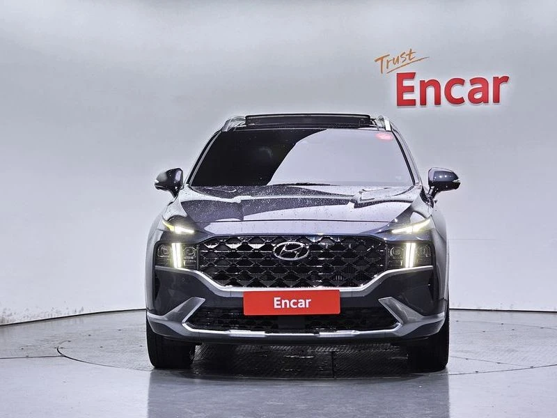 Hyundai Santa fe Diesel 2.2 4WD| 199к.с.| ВКЛ.ТЕХНОТЕСТ, снимка 3 - Автомобили и джипове - 55690120