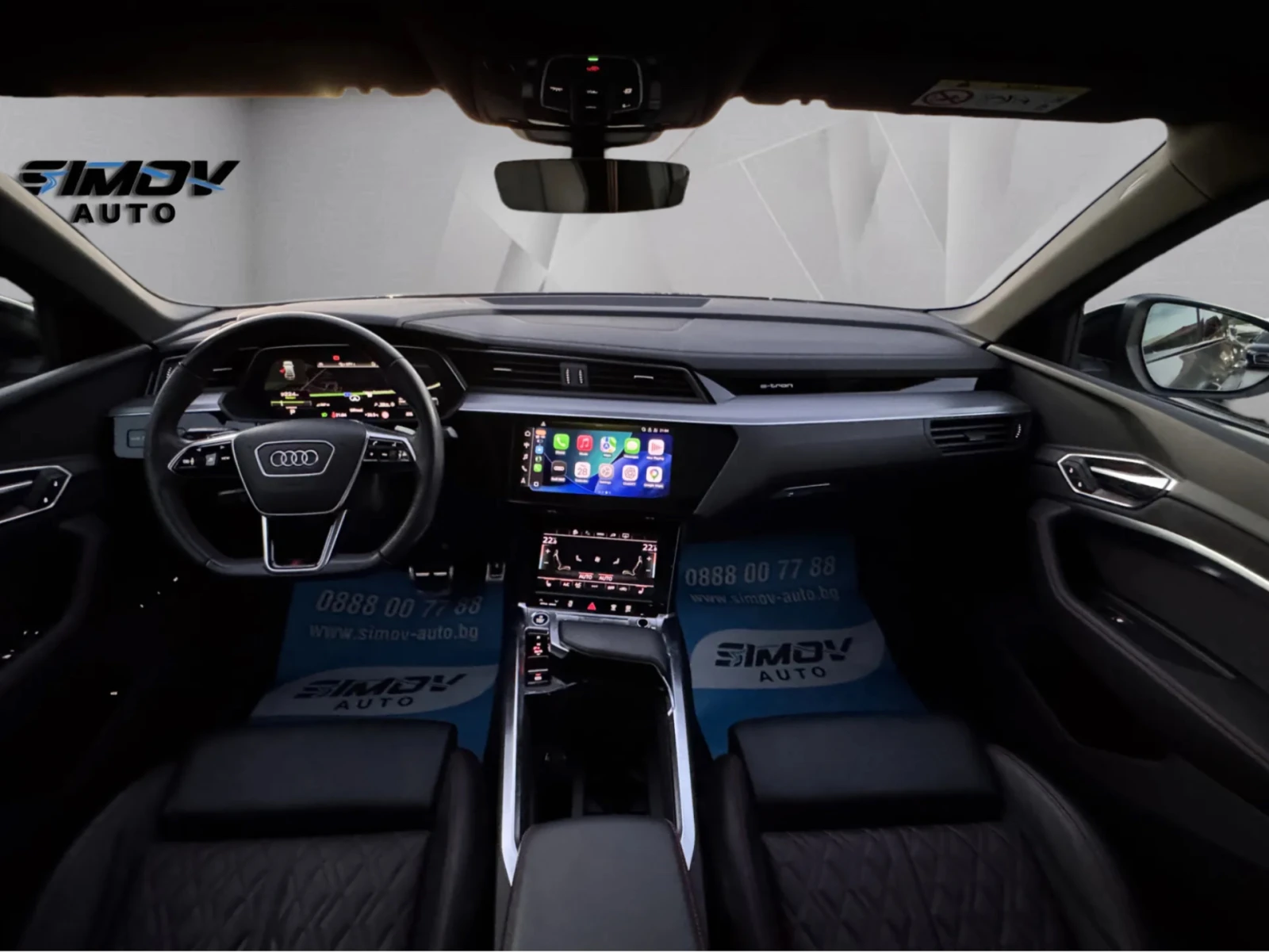 Audi Q8 E-TRON SPORTBACK S-LINE PLUS 114KWH 408КС. ПАНОРАМ, снимка 10 - Автомобили и джипове - 54704964