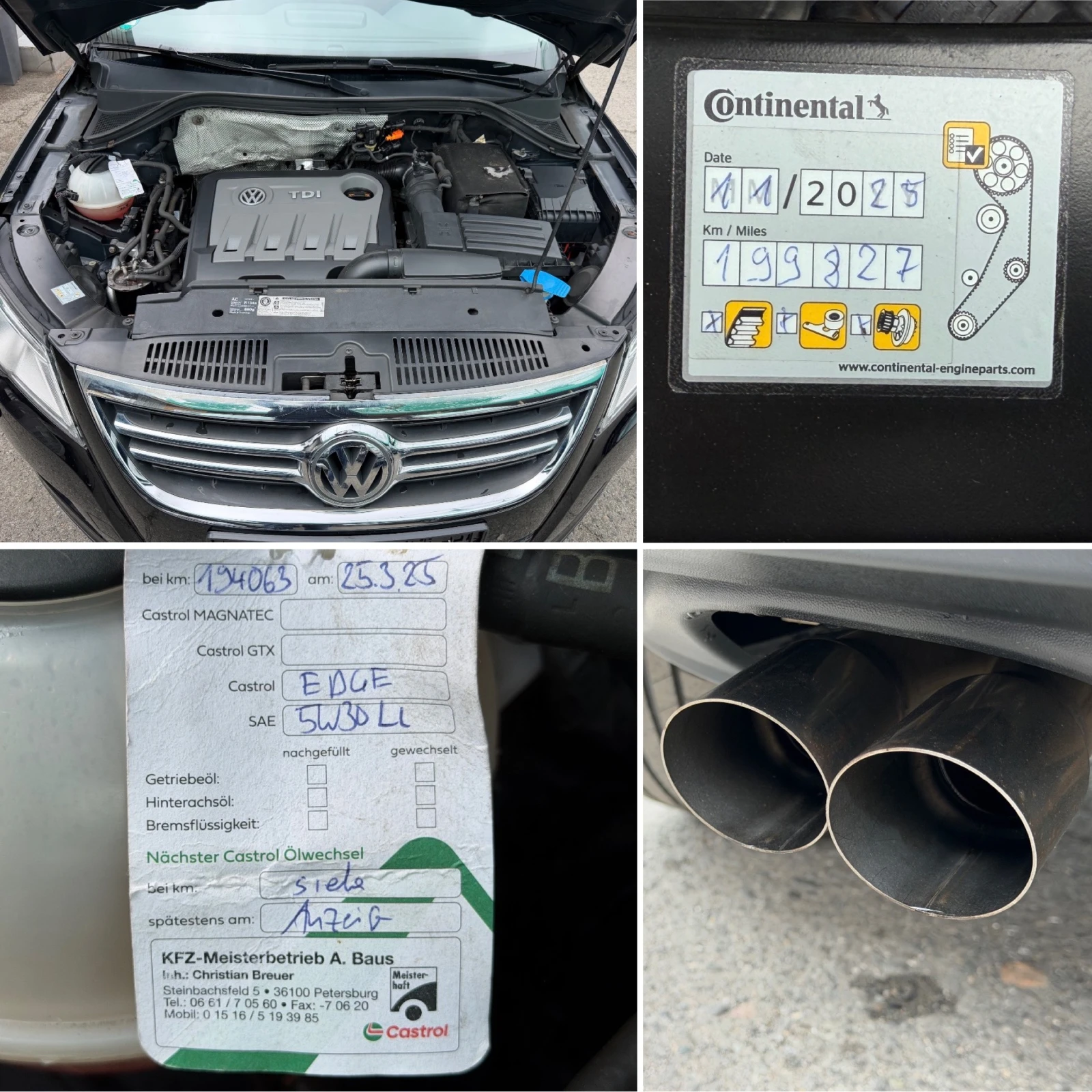 VW Tiguan 2.0TDI-140к.с* 4x4* ПЪЛНА СЕРВИЗНА ИСТОРИЯ, снимка 14 - Автомобили и джипове - 55001679